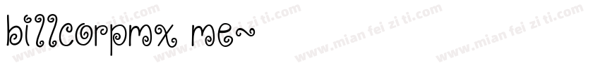 billcorpmx me字体转换